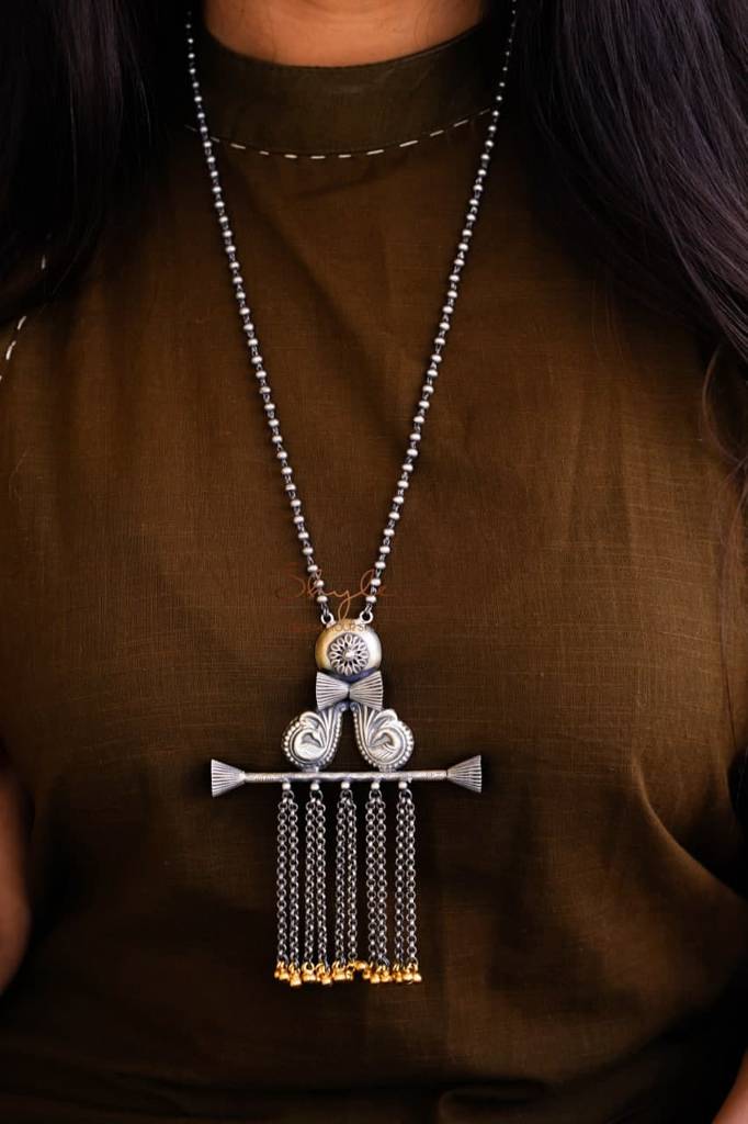 Anvaya Dangling Classic Necklace : SN1007-1-1-1-1-1-1-1-1