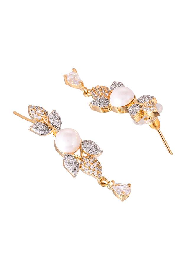 Sparkling Elegance Regal Radiance Pearl Necklace Set : 8905124529241