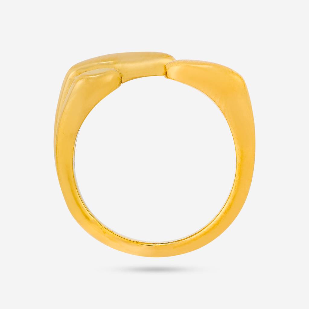 Kushal'S Fashion Jewellery Gold Gold-Plated Party Trendy Zircon Finger Ring -455161 : 455161