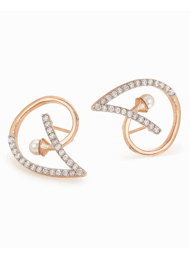 Voylla Gold-Plated Brass Earrings-Vmjai43695 : 8905124432893