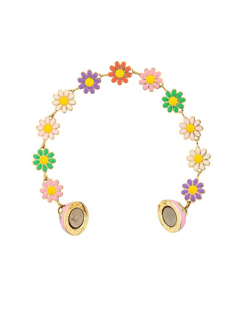 Colourful Flowers Kid'S Thread Rakhi For Kids : 8905124524192
