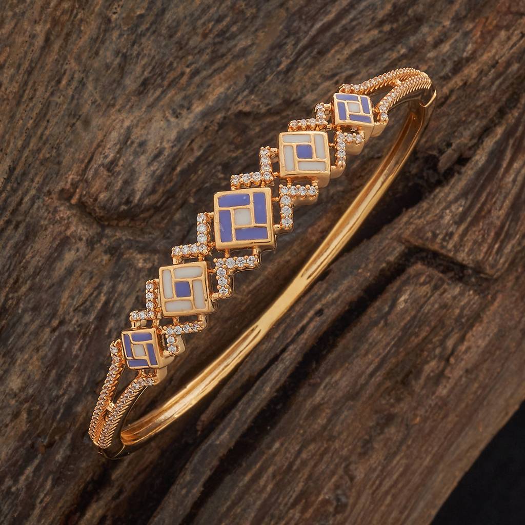 Kushal'S Fashion Jewellery Multi Plated Party Zircon Kada-182276 : 444928