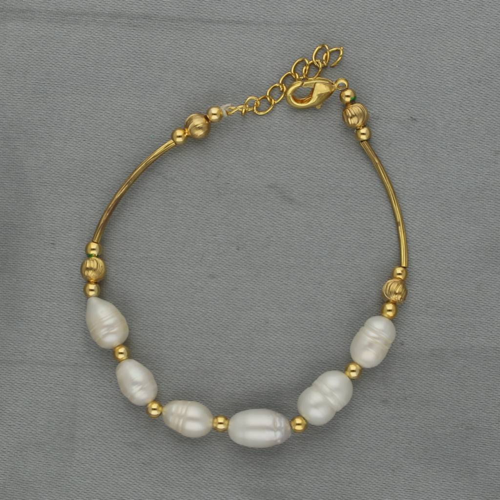 Zenia 1 Line Pearl Bracelet : JPAUG-23-024