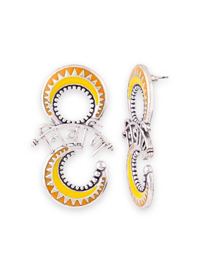 Aham Brahmasmi Nirvana Bali Earrings : 8905124112047