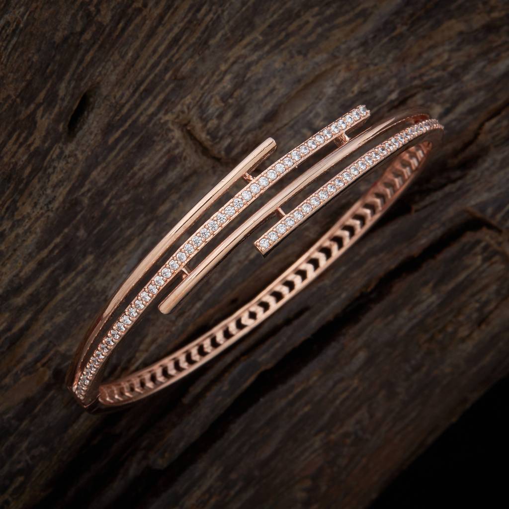 Kushal'S Fashion Jewellery Zircon Kada -154898 : 373181