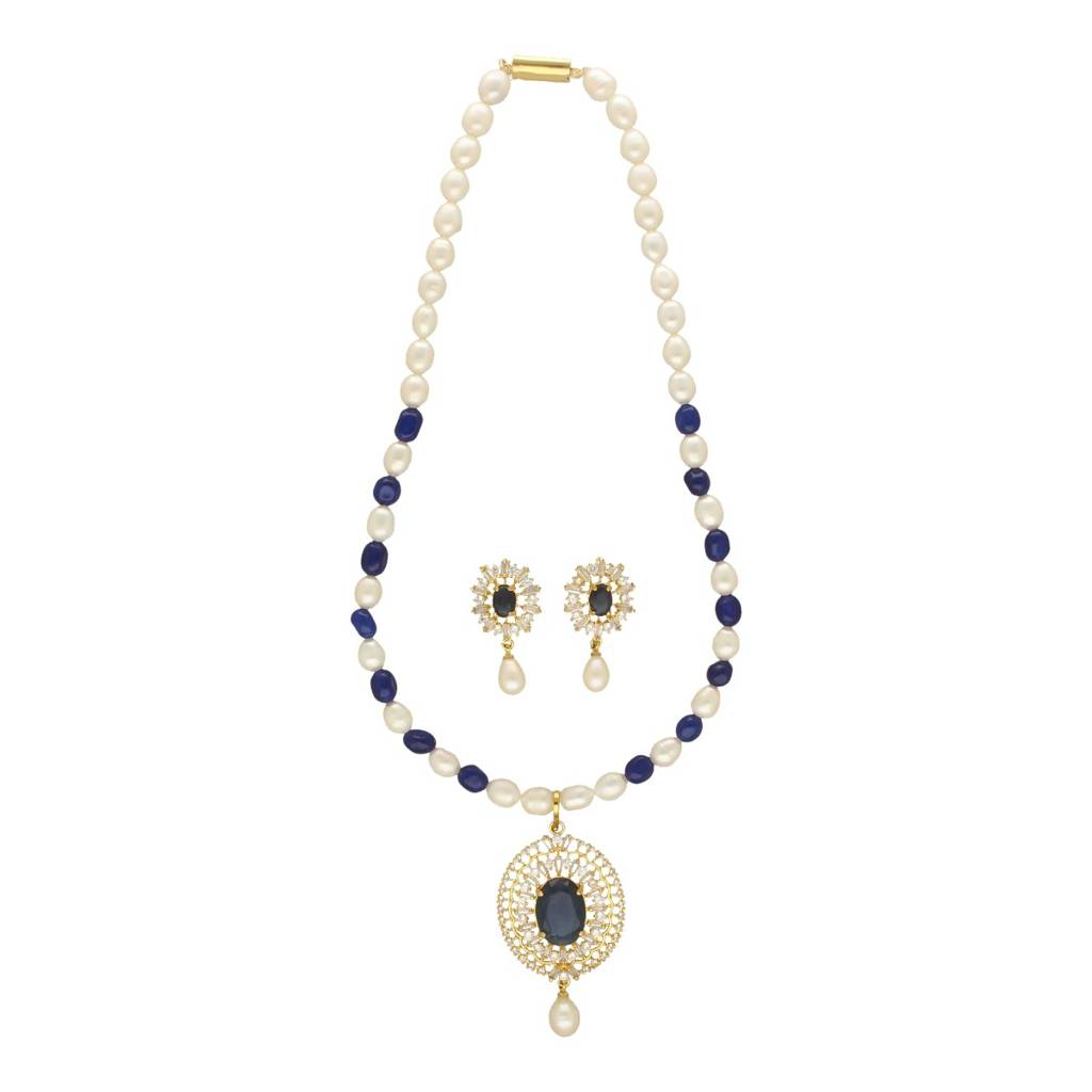 Nivan Pearl Necklace Set : JPSEP-24-038