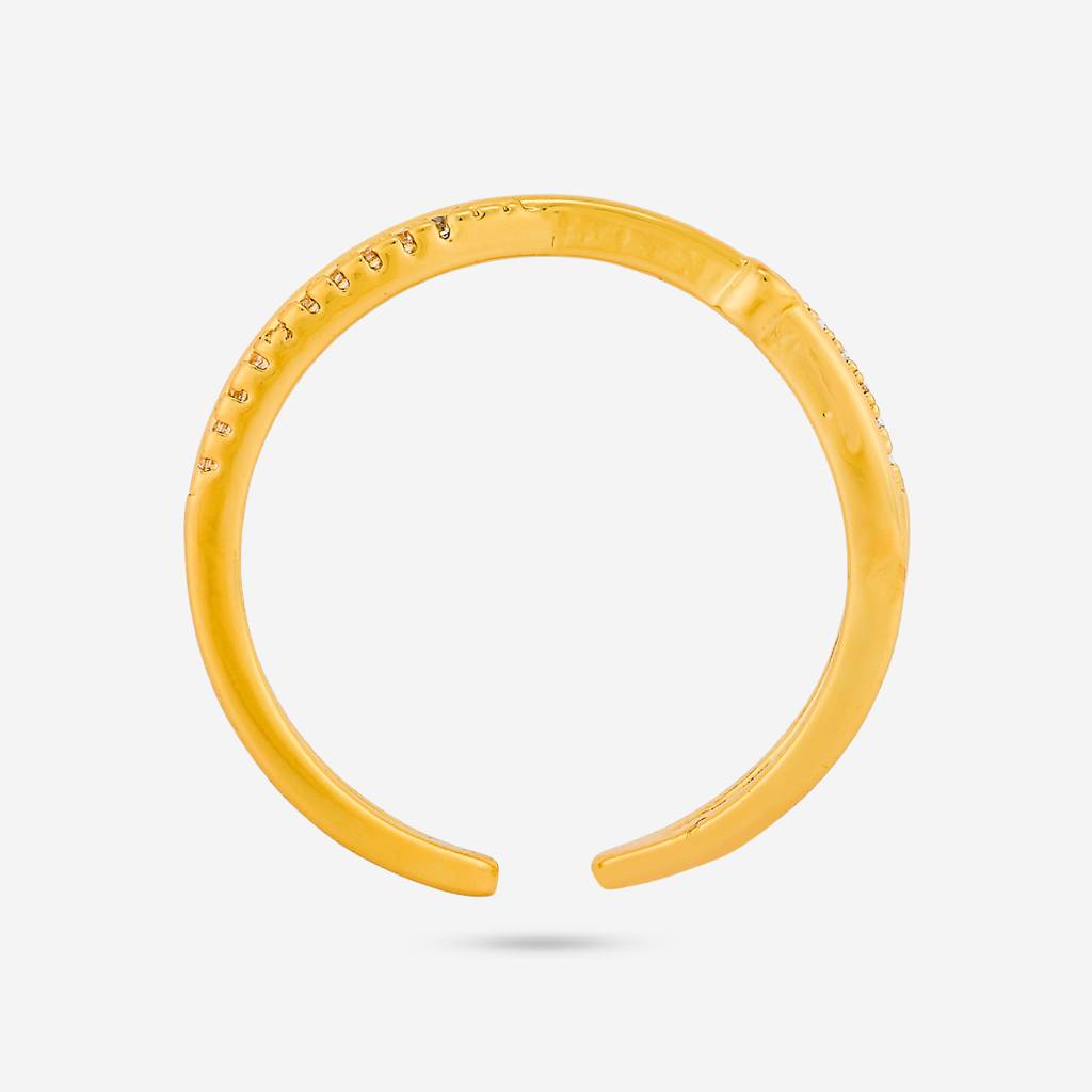 Kushal'S Fashion Jewellery -Plated Party Trendy Zircon Finger Ring -192421 : 455131