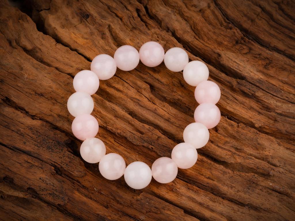 Rose Quartz Natural Gemstone Bracelet : BBM27
