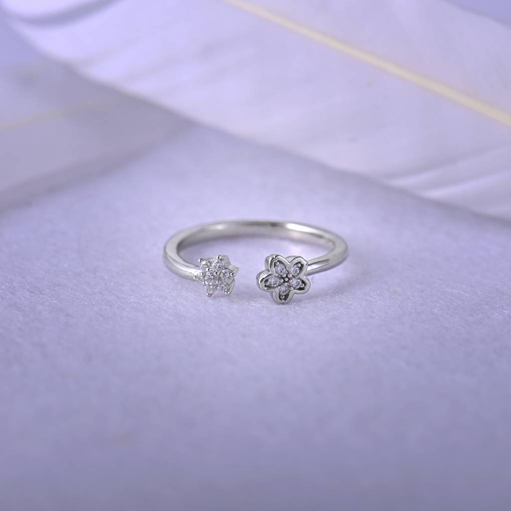 Kushal'S Fashion Jewellery Silver Temple Finger Ring -167823