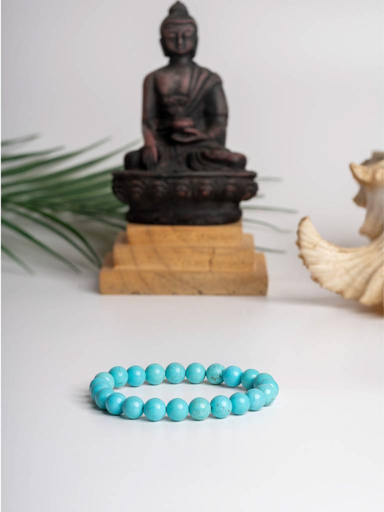 Turquoise Firoza Stone Bracelet : LAABL63-65-S