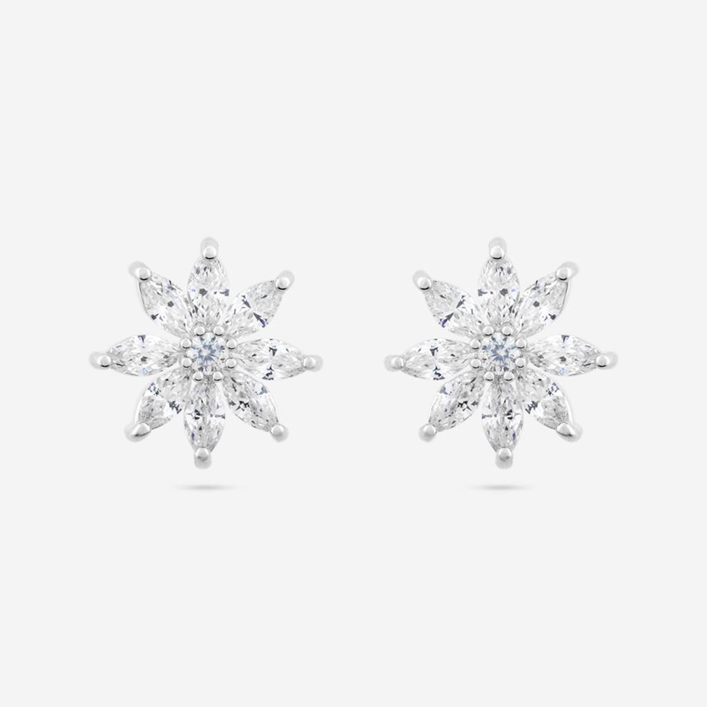 Kushal'S Fashion Jewellery Plated Party Trendy Zircon Studs-187417 : 446499