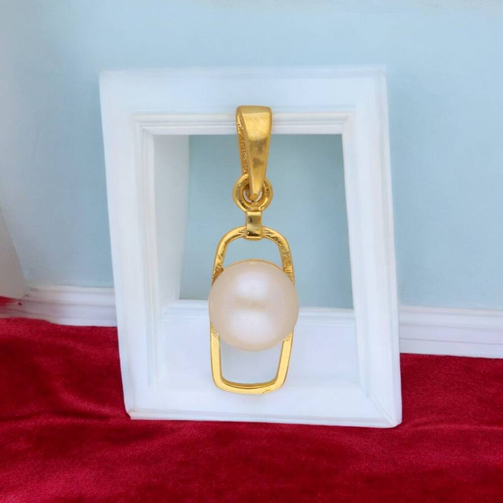 92.5 Sterling Silver Wishi Simple Pearl Pendant : JPMAY-22-159