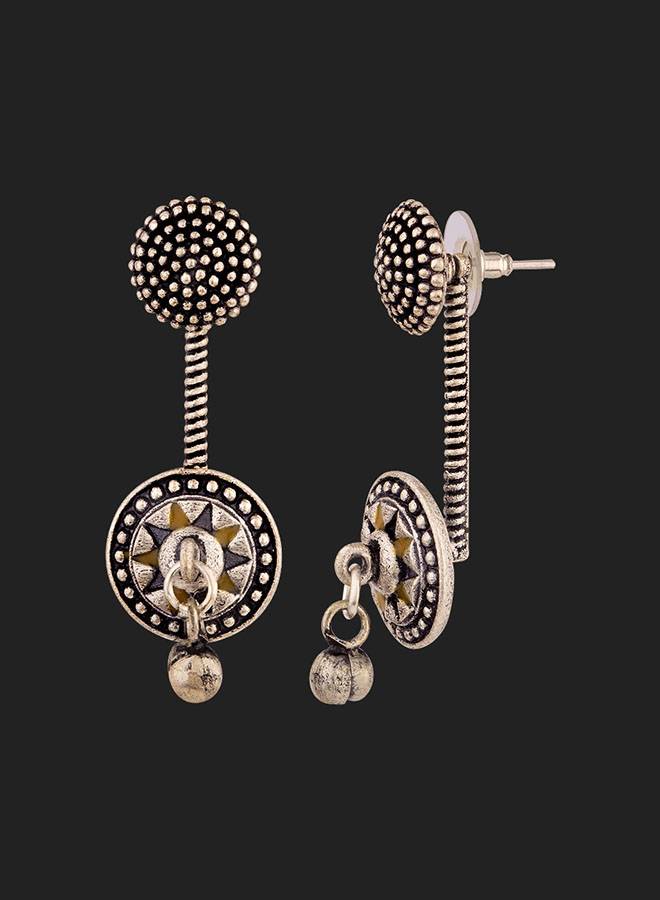 Taal Mridang Tabla Drop Earrings : 8907617985800