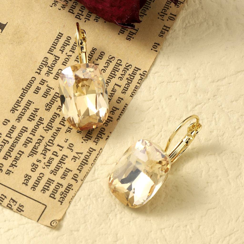Celestial Gem Earrings : ES14250-G-YLW