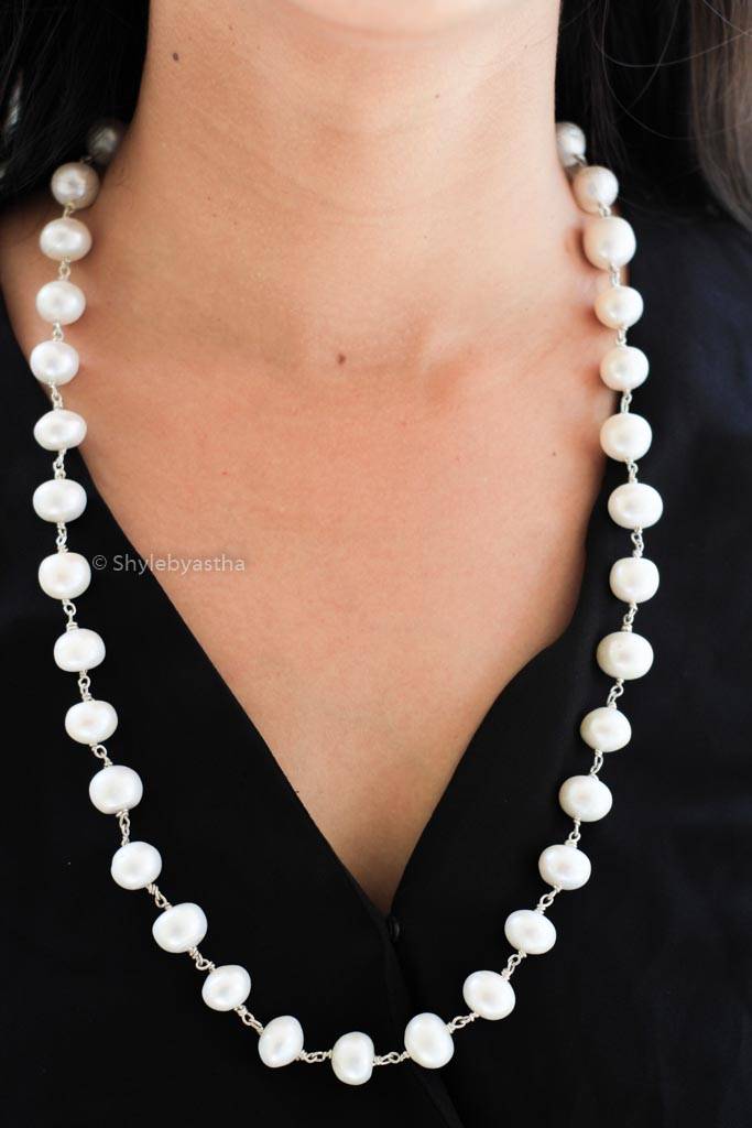 Essence Fine Pearl Necklace : SE912-1-1-2
