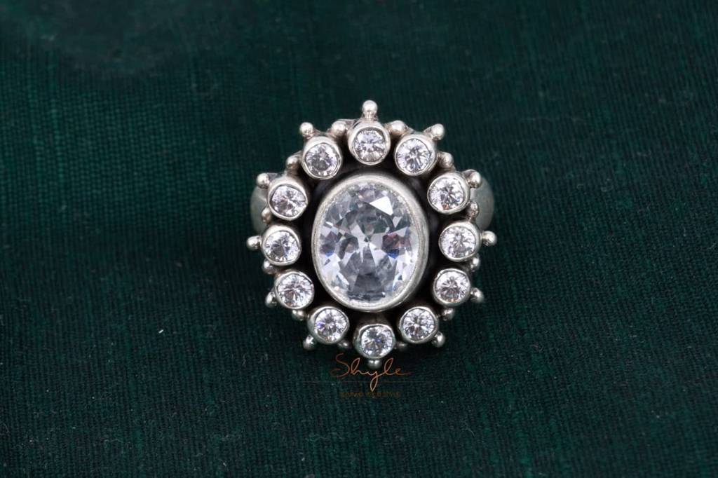 Moh Jadau Scintillating Ring : SR1009