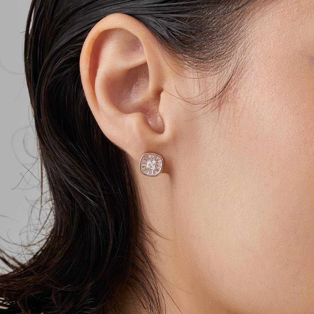 Kushal'S Fashion Jewellery Plated Party Trendy Zircon Studs-187413 : 446488
