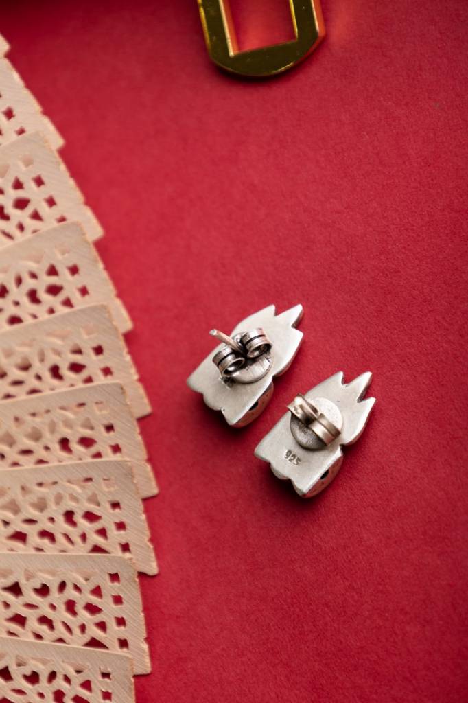 Moh Shiva Trishul Stud Earring : SE30199