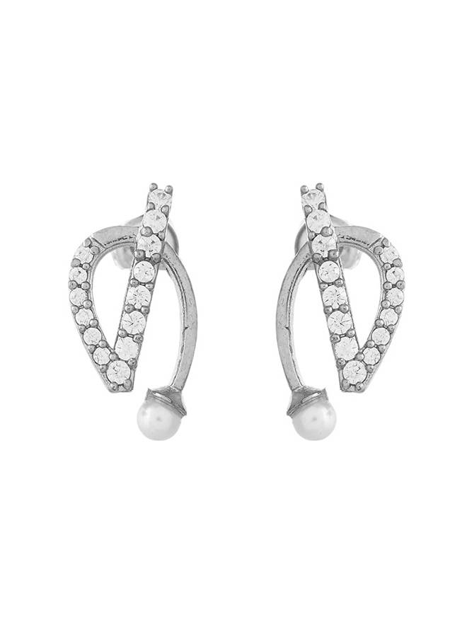 9 To 5 Chic American Diamond Pendant Set : 8905124433821