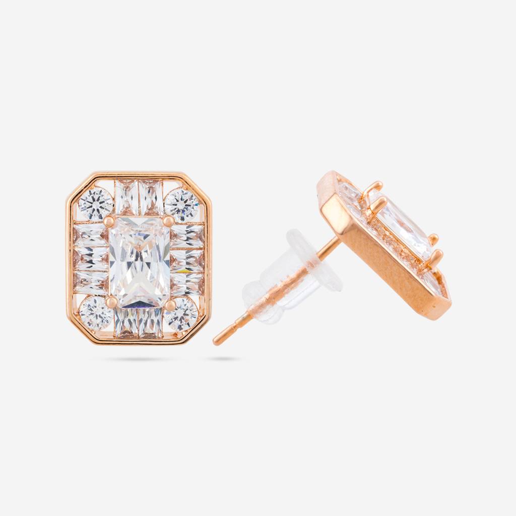 Kushal'S Fashion Jewellery Plated Party Trendy Zircon Studs-187412 : 446485