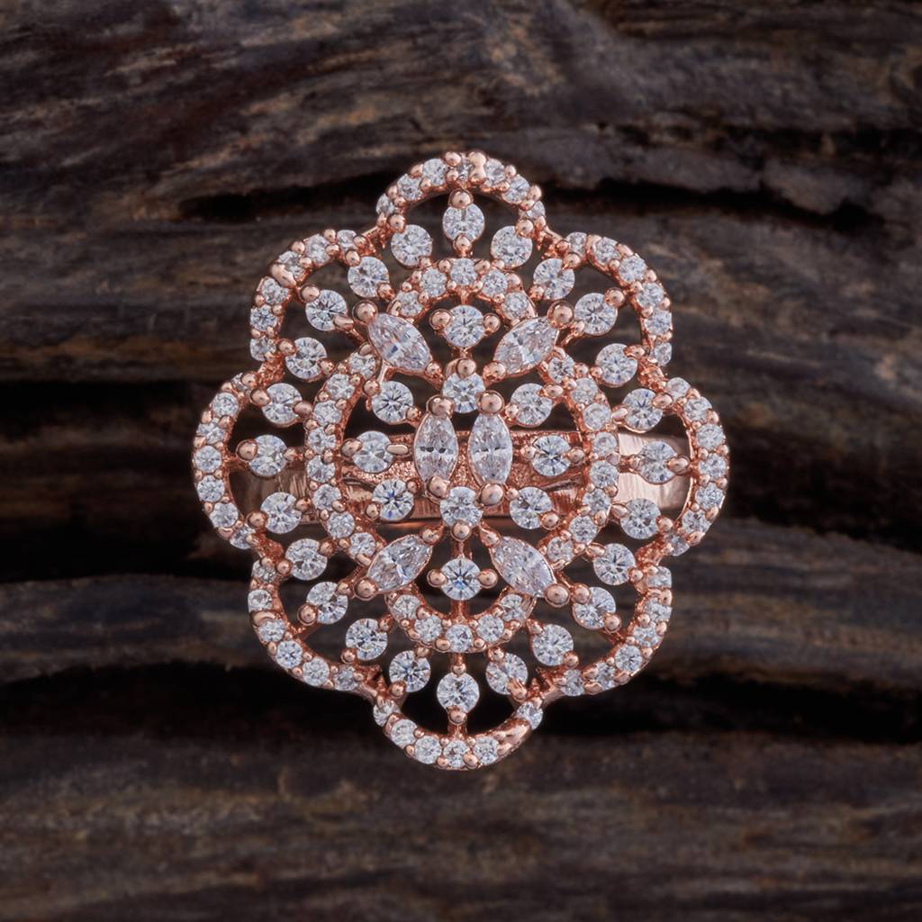 Party Zircon Finger Ring-173107 : 415678