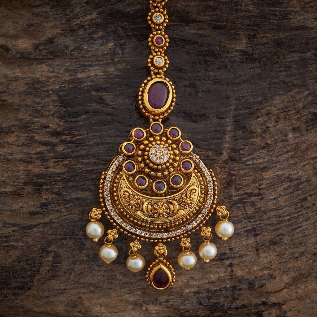 Kushal'S Fashion Jewellery Plated Ethnic Antique Maang Tikka-173514 : 416672