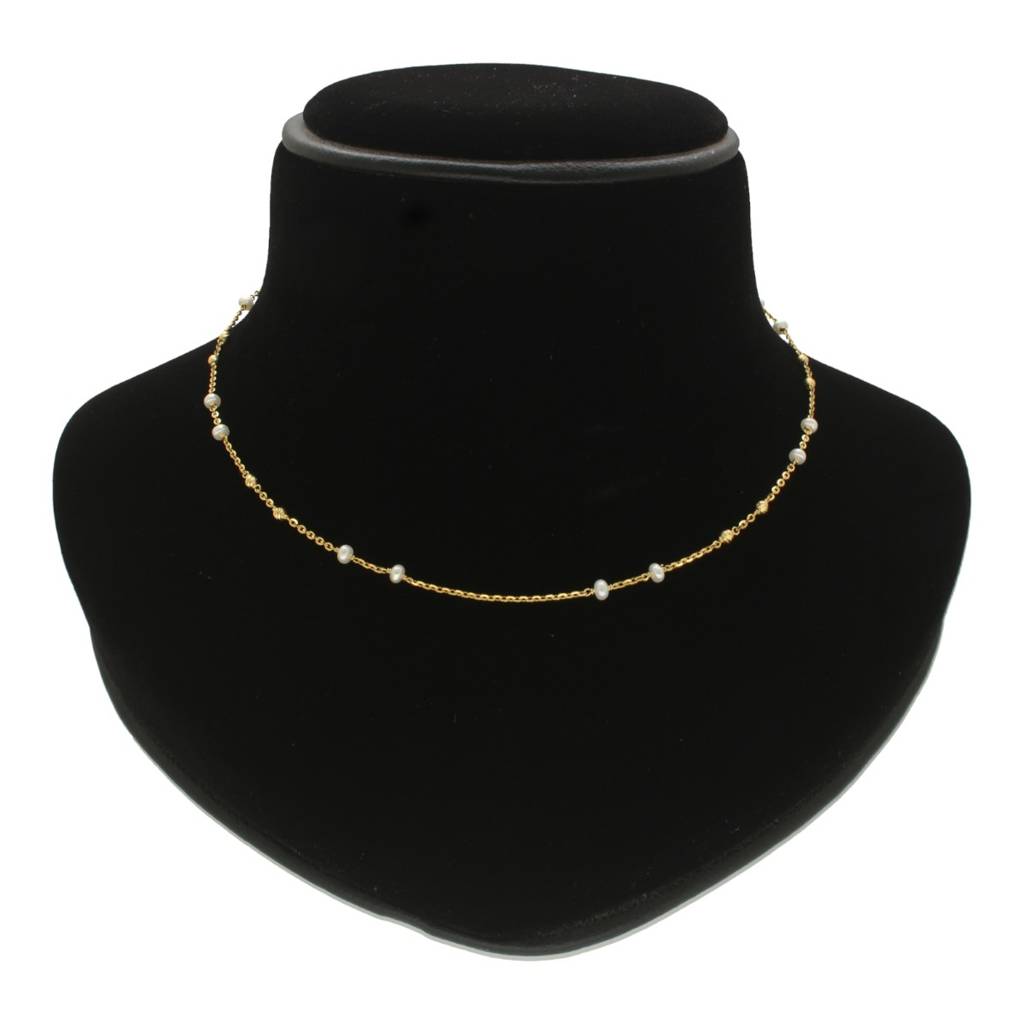 Akoya 18Kt Gold Pearl Chain : JPSEP-24-009