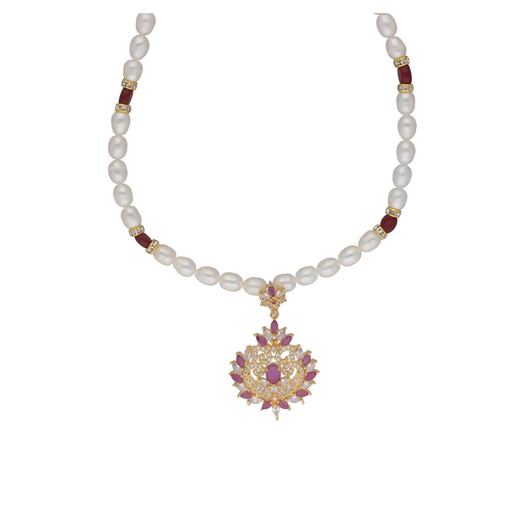 Dheeksha 1 Line Pearl Sets : JPOCT-22-12