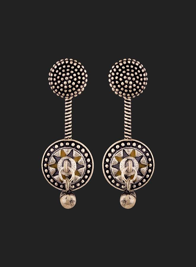 Taal Mridang Tabla Drop Earrings : 8907617985800