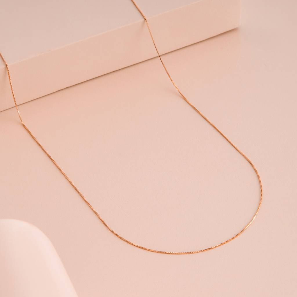 Plated Party 92.5 Sterling Silver Chain Necklace  -188328 : 448204