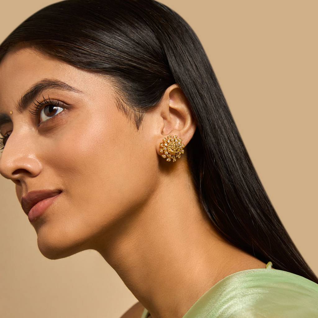 Kushal'S Fashion Jewellery Antique Earring -170394 : 410256