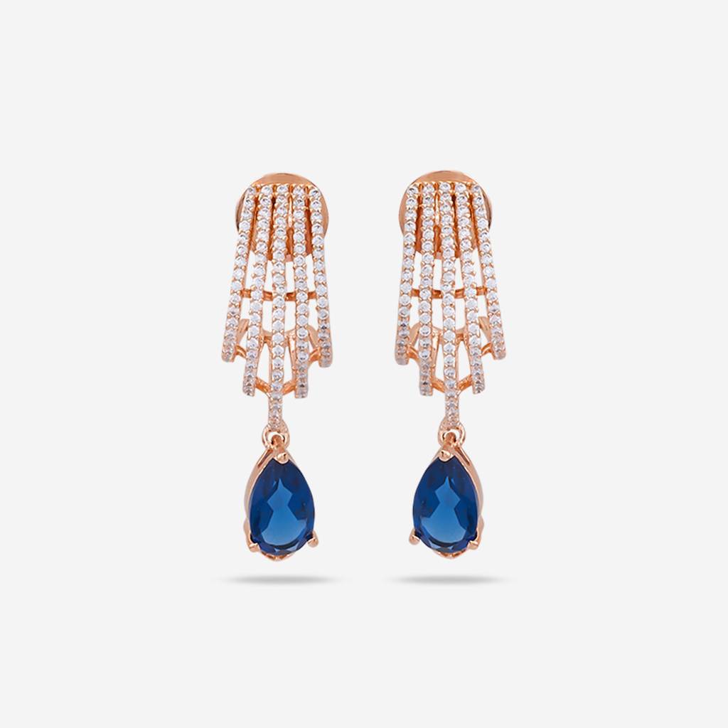 Kushal'S Fashion Jewellery Zircon Earring -163916 : 401206