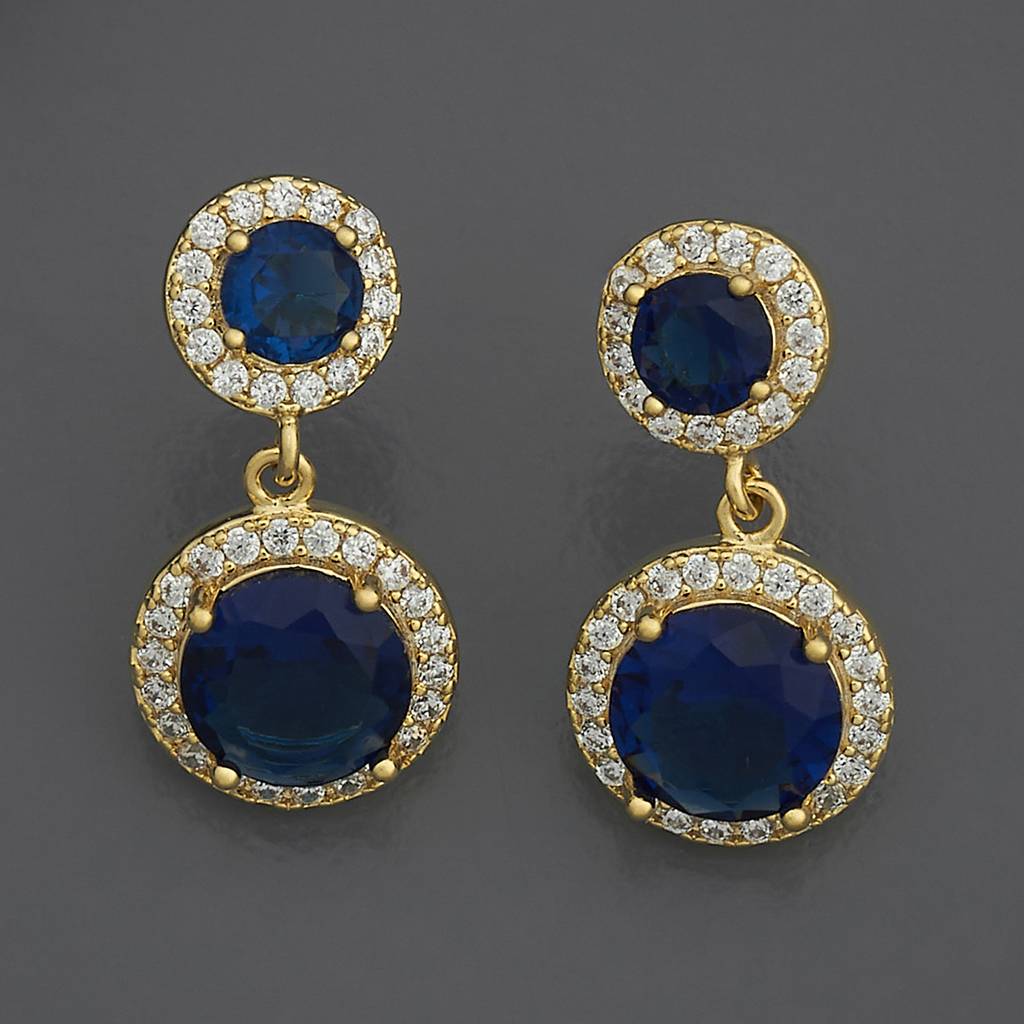 Kushal'S Fashion Jewellery Party Zircon Drop Earrings-185966 : 443517