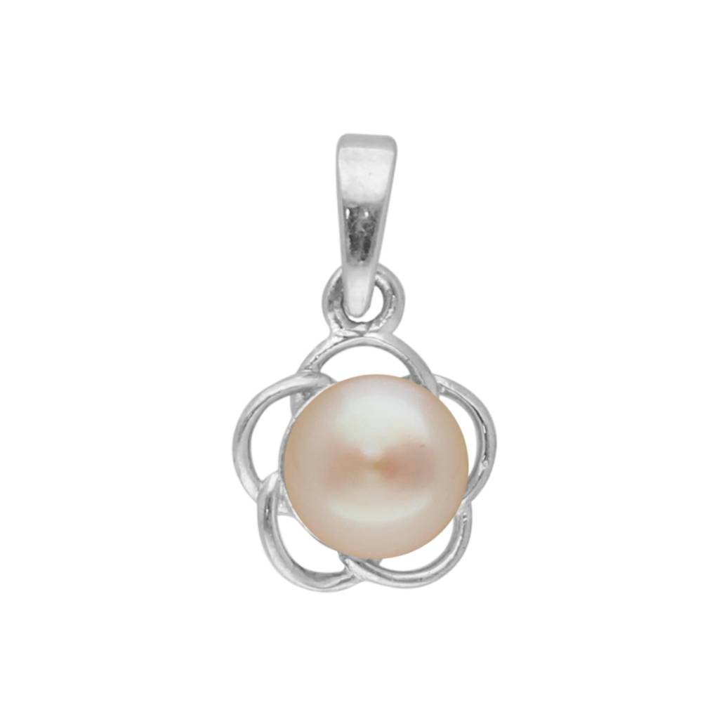 92.5 Sterling Silver Falguni Designer Pearl Pendant : JPMAY-22-201