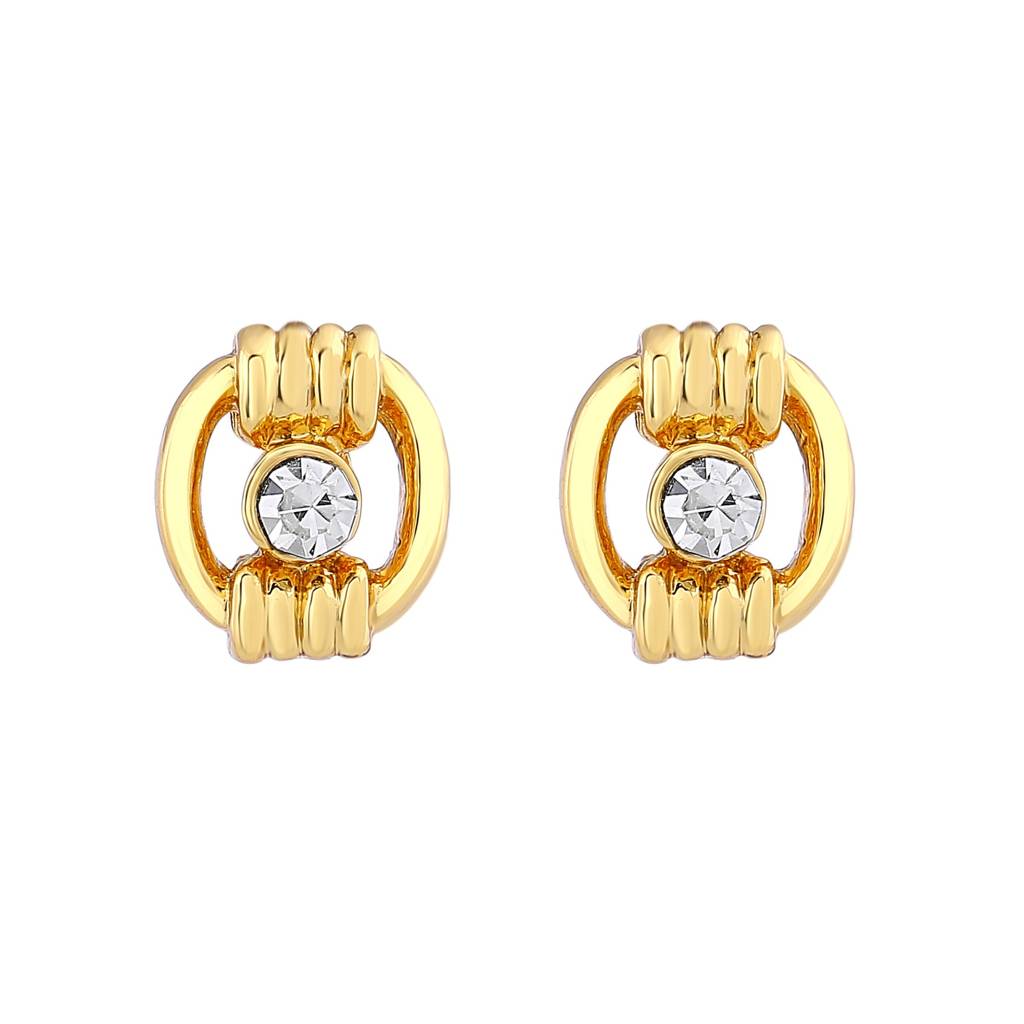 Estele Gold Plated Trendy And Fancy Pendant Set For Women : 9306NKER