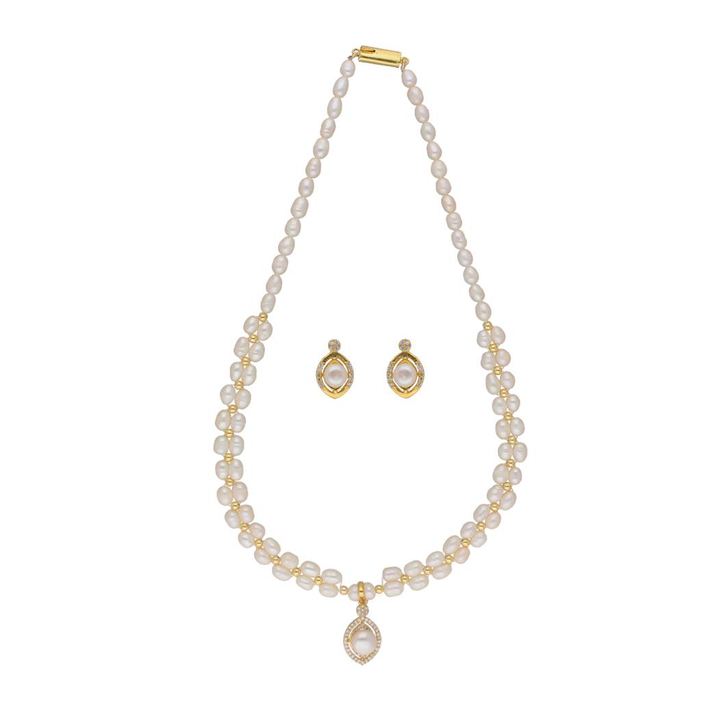 Dhena 1 Line Pearl Sets : JPSEP-22-84