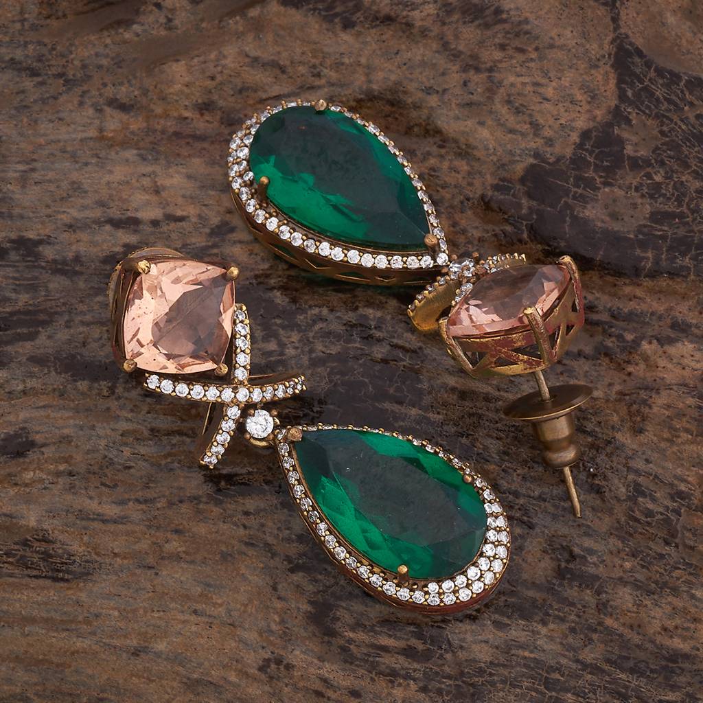 Kushal'S Fashion Jewellery Contemporary Drop Earrings-177955 : 434514