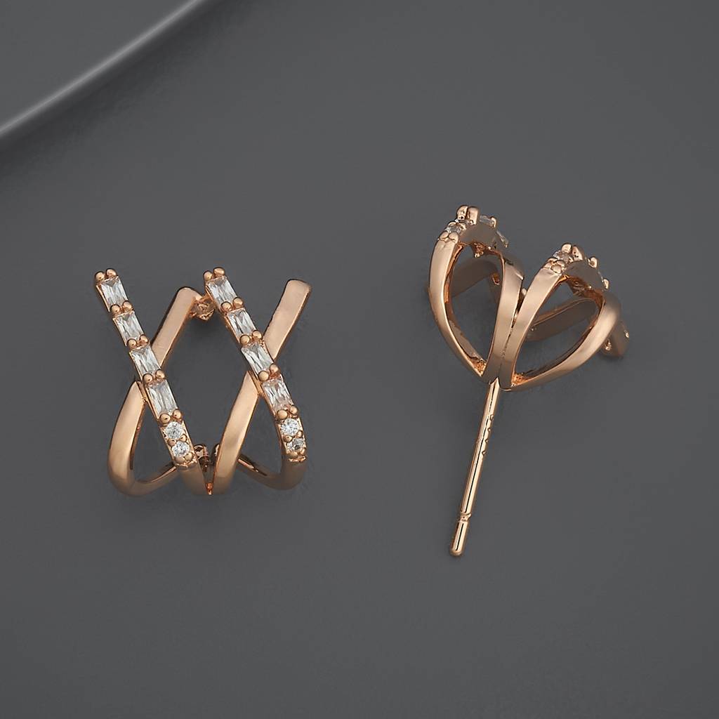 Kushal'S Fashion Jewellery Party Zircon Studs Earring-186328 : 444373