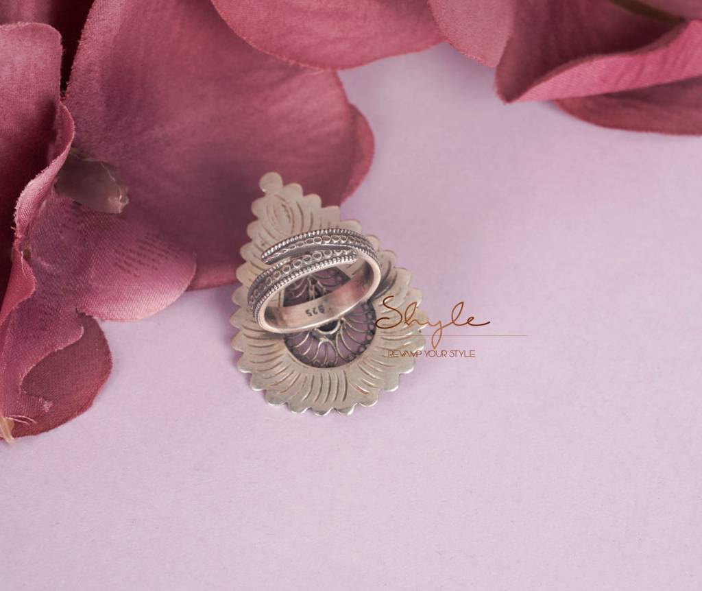Mizoya Statement Drop Ring : SR1013-1-1-1