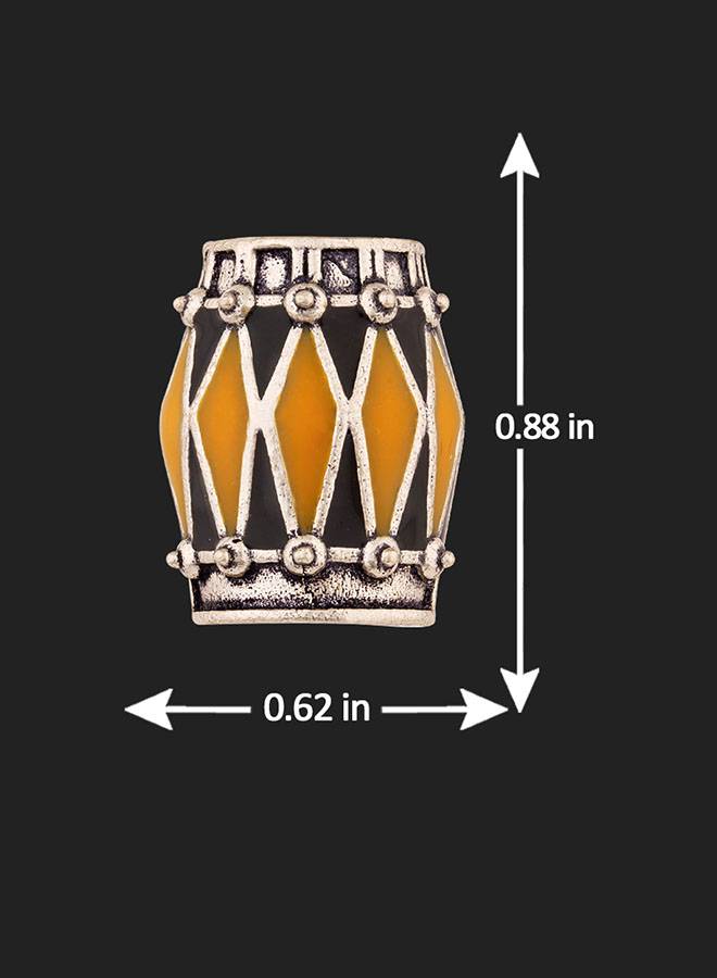 Taal Mridang Dholki Stud Earrings : 8907617985848