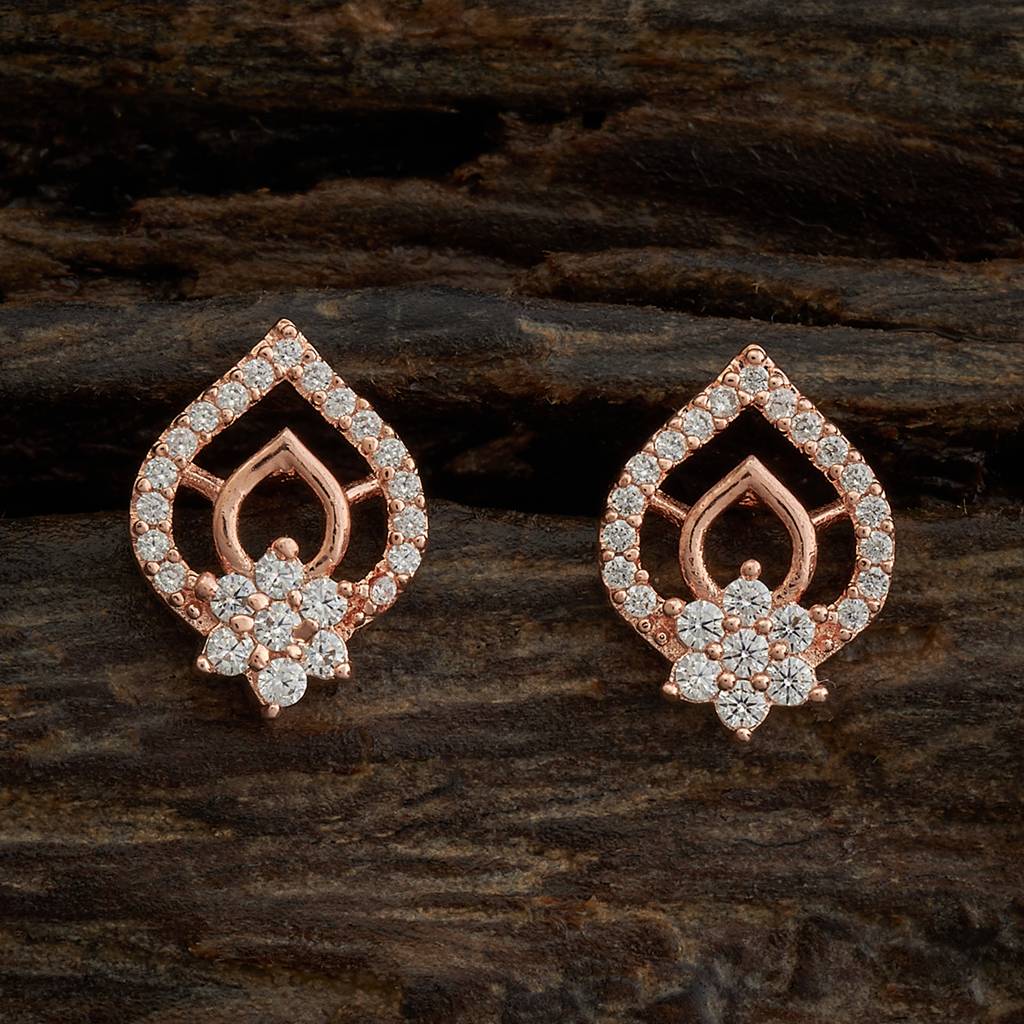 Kushal'S Fashion Jewellery Plated Party Trendy Zircon Studs-170651 : 411088