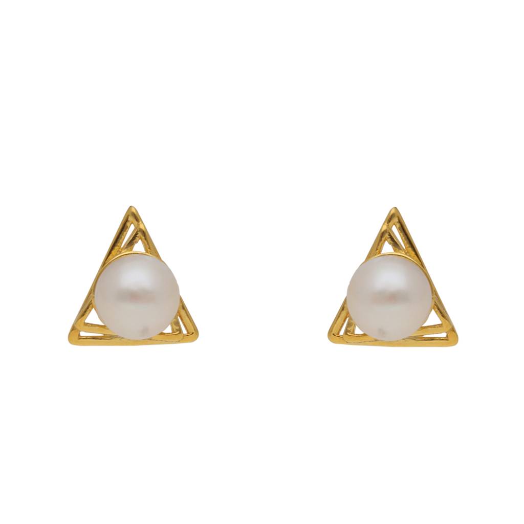 Yahvi Stud 925 Silver Earrings : JPMAY-22-98