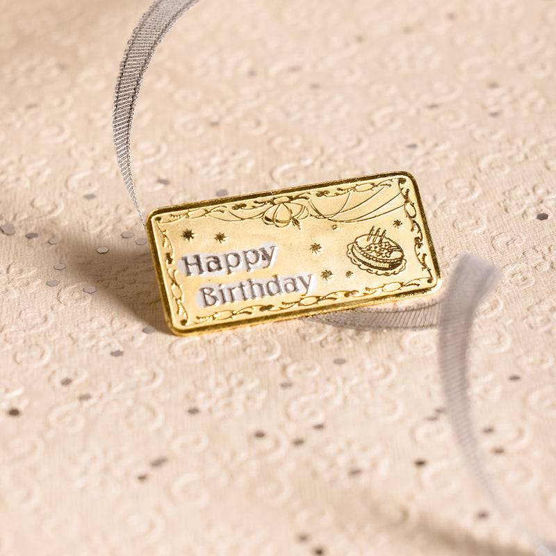 Silver Moments Card Set  -  Birthday - 10 Grams : COIMOMBY1_Gold