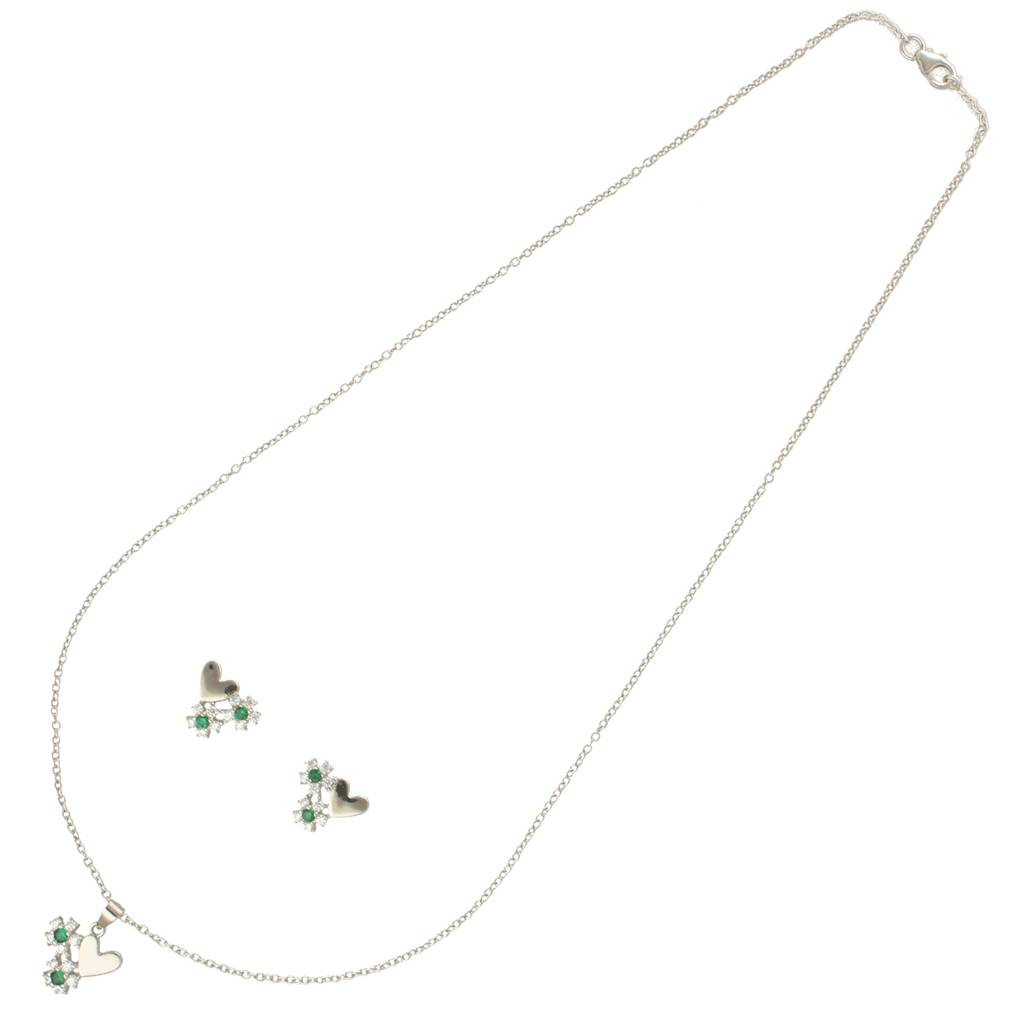 Designer 925 Silver Pendant Set Jewelry : JPAUG-24-008