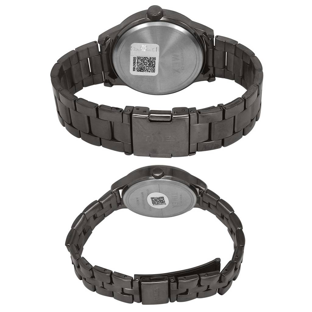 Timex Trendline Round 44Mm Analog Pair Watch - Tw00Pr302 : TW00PR314