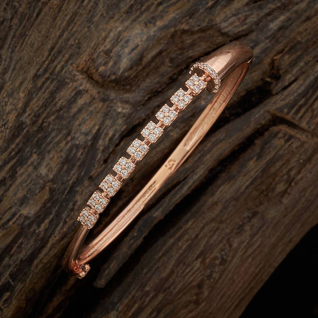 Kushal'S Fashion Jewellery  Plated Party Zircon Kada-170737 : 411336