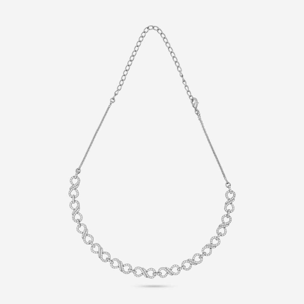 Party Zircon Necklace Set-185646 : 442790