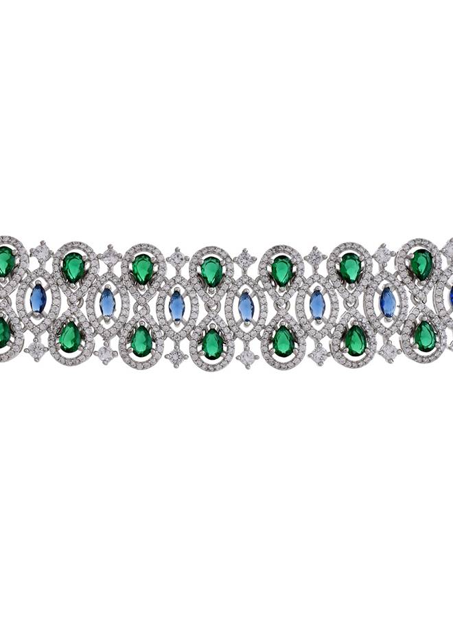 Starlight Aurora Choker Necklace Set : 8905124515206