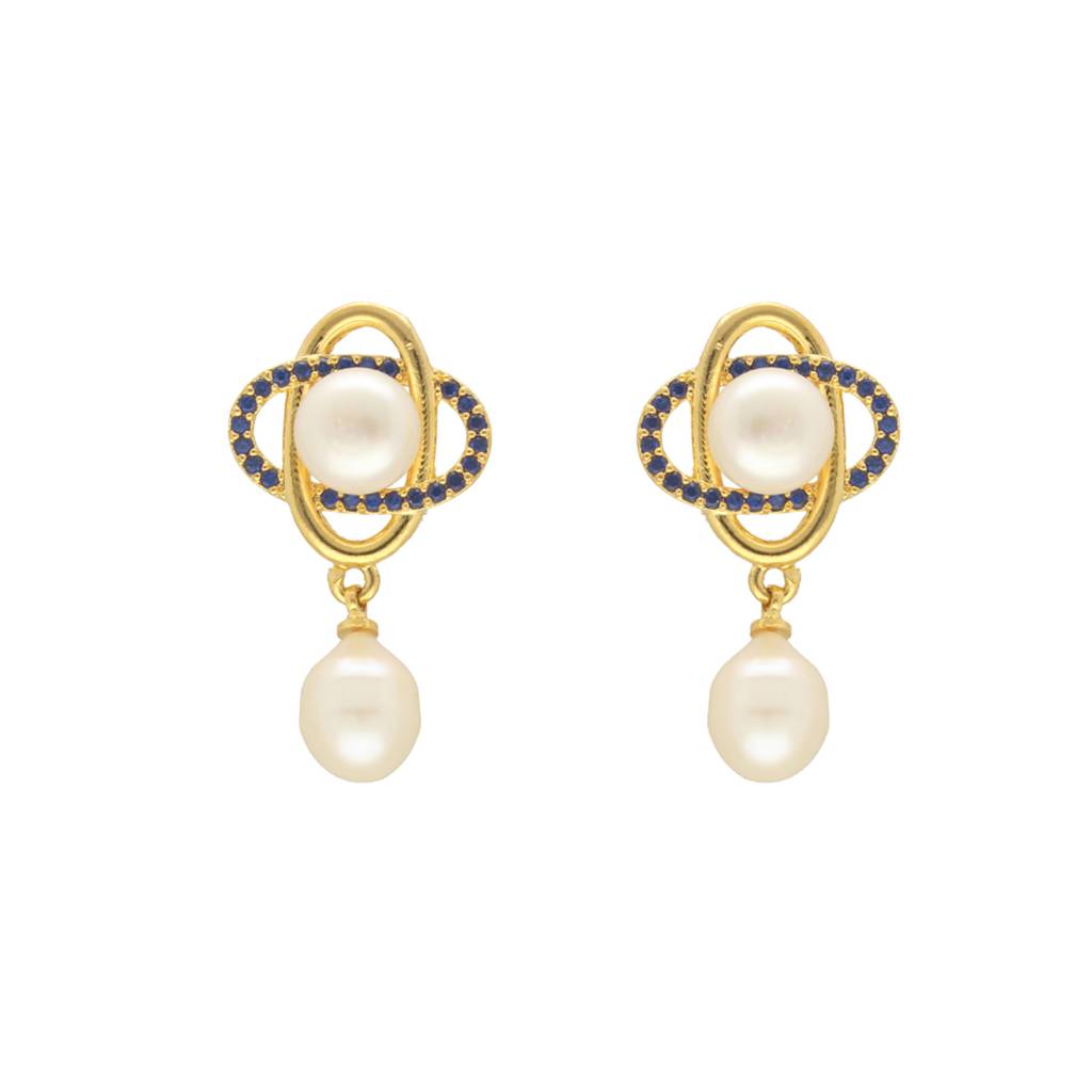 Royal Combo Of 2 Pair Earrings : JPER-23-933