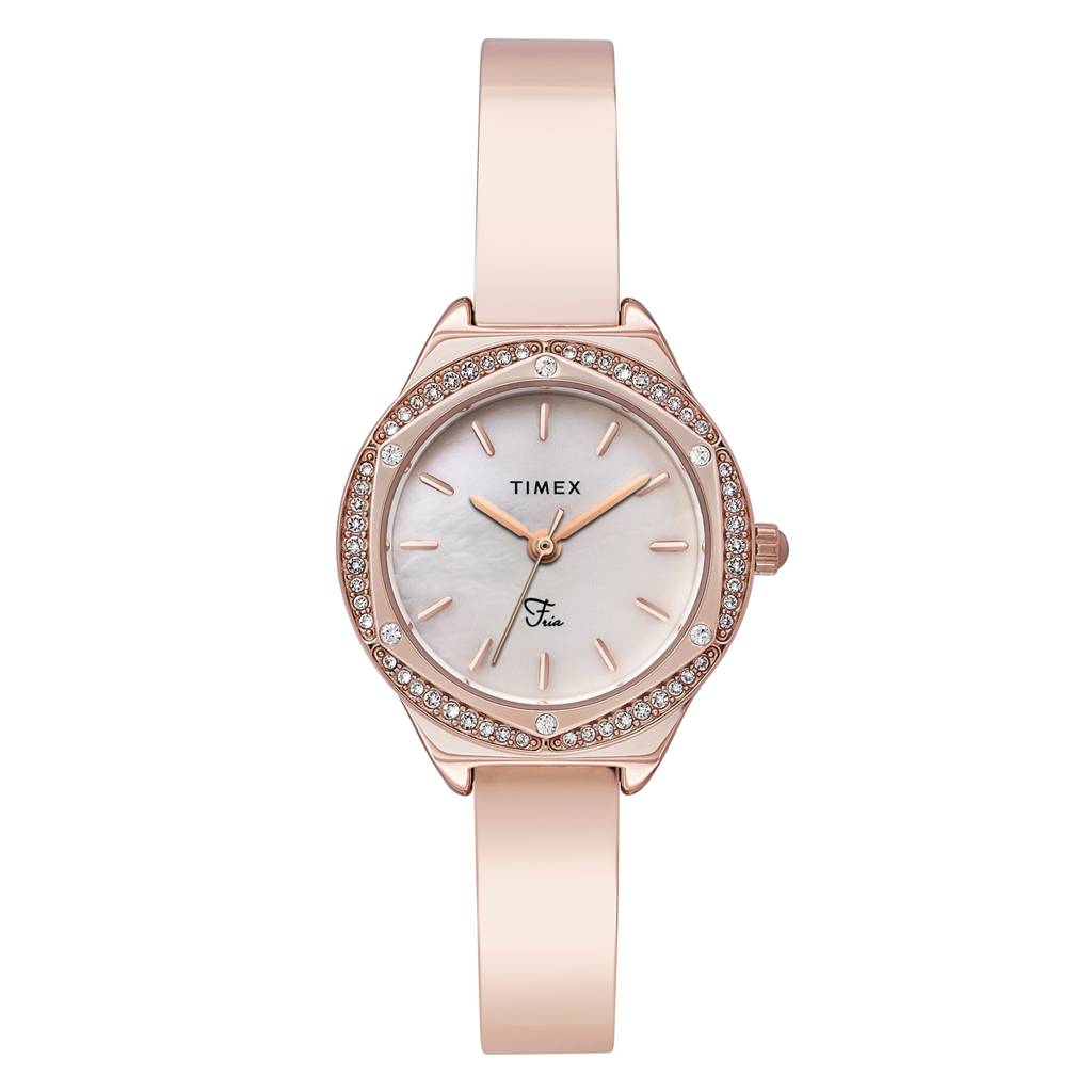 Timex Fria Round 28Mm Analog Women Watch - Twel24200 : TWEL24201
